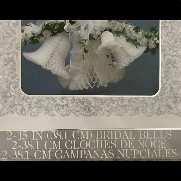 WHITE BRIDAL BELLS BY MODERN ROMANCE New Open Bag - Picture 2 of 4